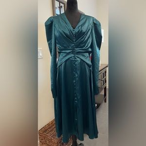 Knee length blue dress size L